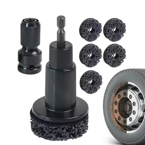 Auto wheel hub brush - wheel,